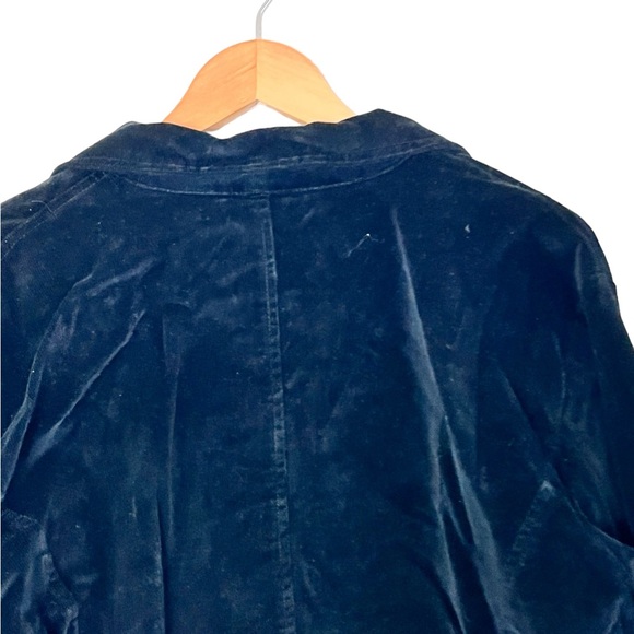 Bill Blass | Black corduroy button front blazer minimalist jacket size l… - Picture 8 of 9